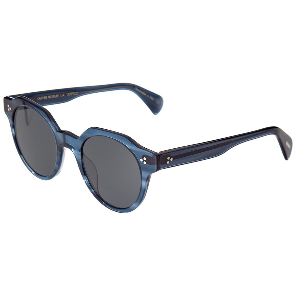 Oliver Peoples, Irven Unisex Sunglasses, Teal/Grey, NEW